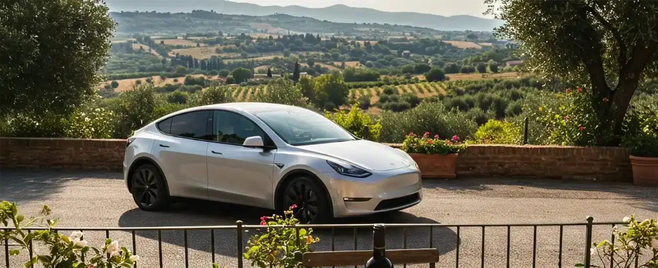 Tesla Model Y Tour a Roma